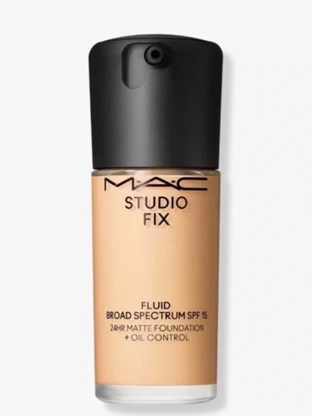 MAC Cosmetics Studio Fix Fluid Foundation NC15 - Natural Beige AUTHENTIC NIB